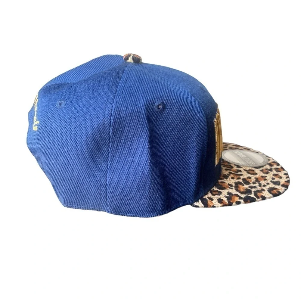 Los Angeles Snapback Acrylic Leopard Hat